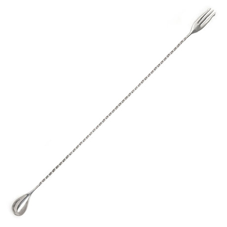 Spill-Stop 850-21 Trident Mixing Bar Spoon 19-11/16" (50cm) Fork-end