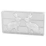 JB Prince K834 Chocolate Mold 2 Forms 7"H