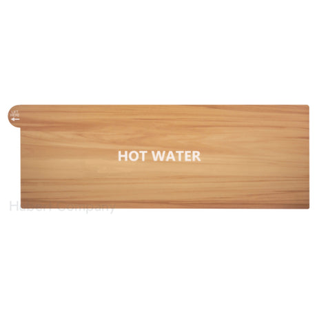 Hubert 28293 - Airpot Wrap, "Hot Water", 21"L X 7-1/2"H