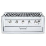 Crown Verity IBI36-GO-FLT Infinite Series 36" Built-In Outdoor Charbroiler Grill (5) 14750 BTUH Stainless Steel Burners