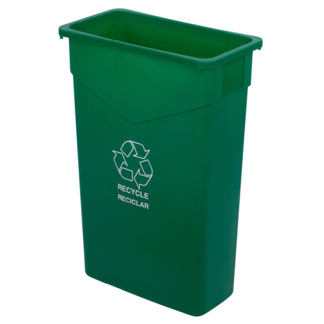 Carlisle 342023REC09 Carlisle Trimline™ Recycle/Waste Container 23 Gallon