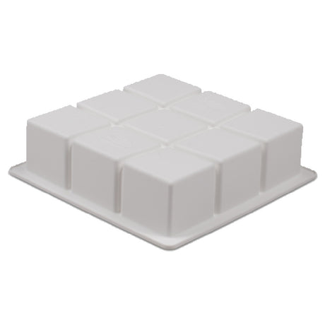 JB Prince M681 P Cubik Mold Makes (1) 6-3/4" Square Cube Flexible