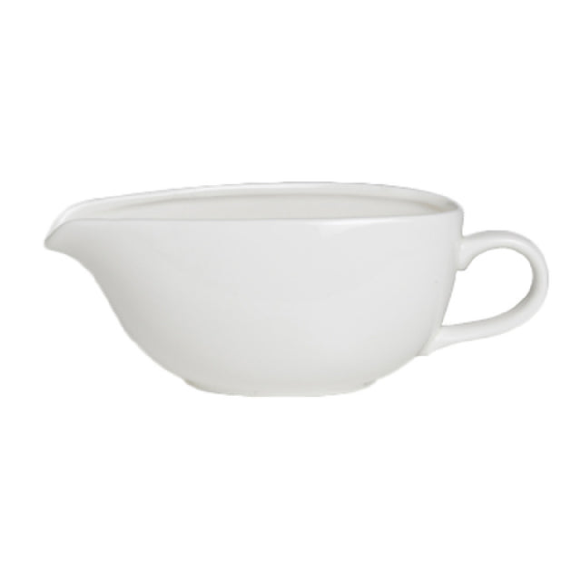 Steelite 6940E6038 Gravy Boat 12-1/2 Oz. 8-1/2" X 3-1/4" X 3"