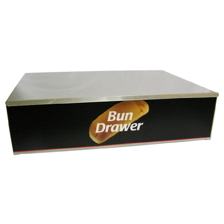 Winco 65030 Benchmark Dry Bun Box Stainless Steel For 30 Dog Grill