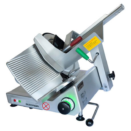 Bizerba GSP H I 90-GCB Manual Heavy Duty Illuminated Safety Slicer 13" Grooved Cheese Blade