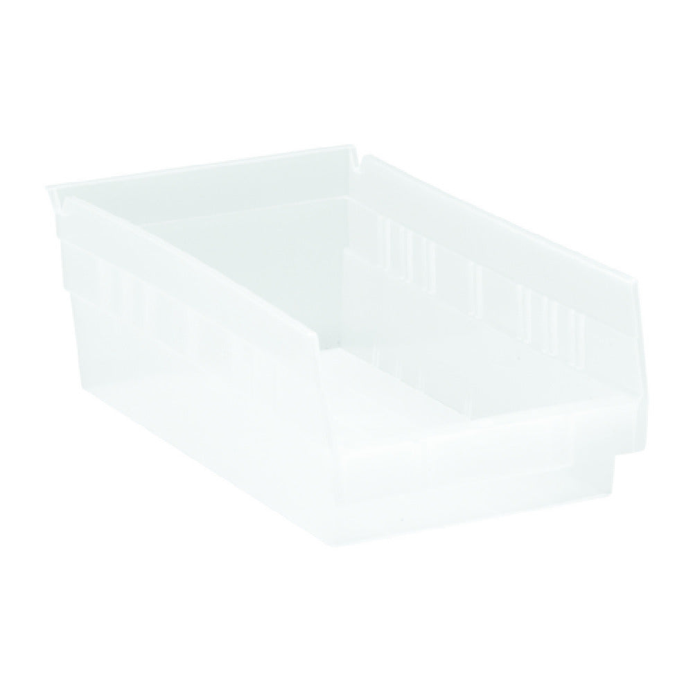 Quantum QSB102CLCS - Economy Shelf Bin, Nesting, 6-5/8"W X 11-5/8"L X 4"H