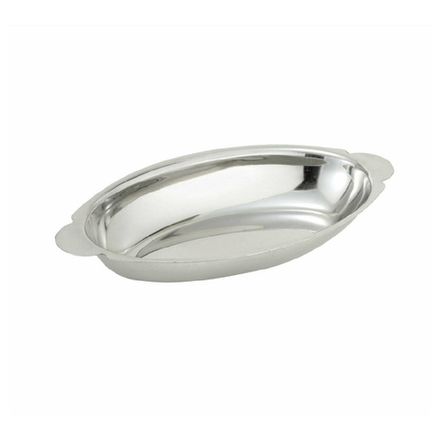 Winco ADO-15 - Au Gratin Dish, 15 Oz., 9-13/16"L X 4-13/16"W X 1-3/8"H