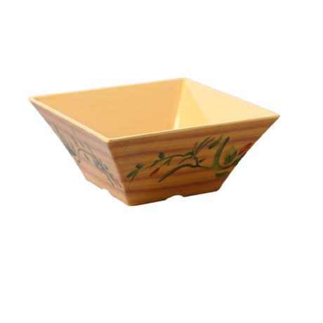 Yanco OL-4109 Olive Bowl 4 Qt. (128 Oz.) 10"L X 10"W X 4"H