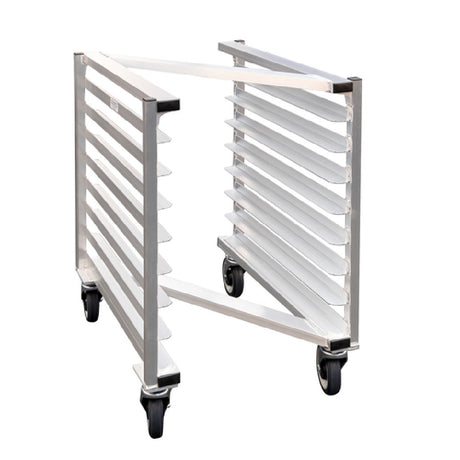 New Age Industrial 51107 "Z" Type Nesting Bun Pan Rack Mobile Half Height