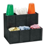 Dispense Rite MCD-6BT Cup Lid Straw & Condiment Organizer