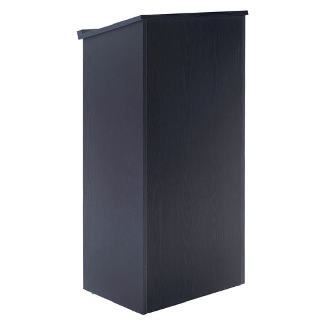 Alpine Industries ADI661-01-BLK Speakers Podium Lectern Floor Model 23"W X 15"D