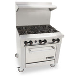 Venancio R602CO-60B_NAT Restaurant Range Gas 60"W