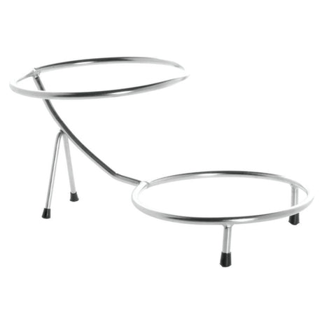 Hubert 34713 - Bowl Stand, 2-tier, 9-3/8" X 16" X 7-3/4"H