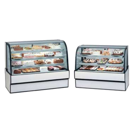 Federal Industries CGR3142 Curved Glass Refrigerated Bakery Case 31.13"W X 35.31"D X 42”H