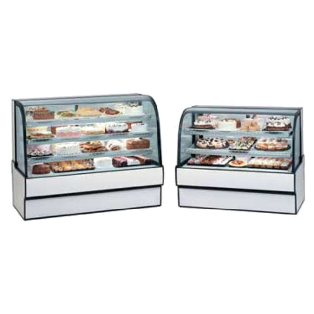 Federal Industries CGR3642 Curved Glass Refrigerated Bakery Case 36.13"W X 35.31"D X 42”H