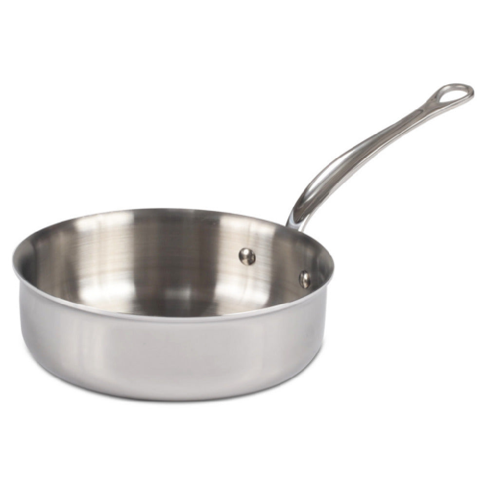 JB Prince S402 20 Mauviel M'Cook Sauce Pan 1.9 Qt. 8" Dia. X 7"H Round