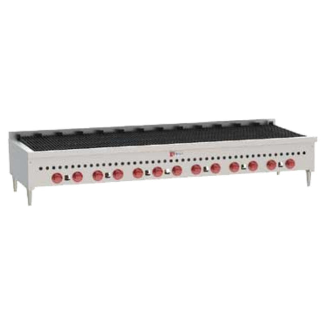 Wolf SCB72_LP Charbroiler 72" W Countertop