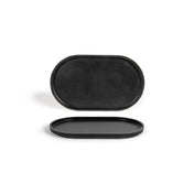 FOH RRT028BKR10 Tray 15" X 9" Oval/rectangle