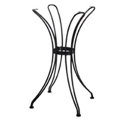 Plantation Prestige Commercial Furniture 2365700-0150 Butterfly Table Base Bar Height Solid Steel For 32" Or Smaller Tops