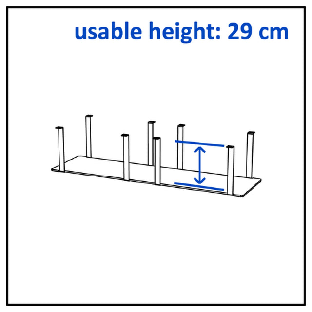 Bauscher Hepp VE-50021 - Venta® Shelf, To Create Storage Space Under A Buffet Table