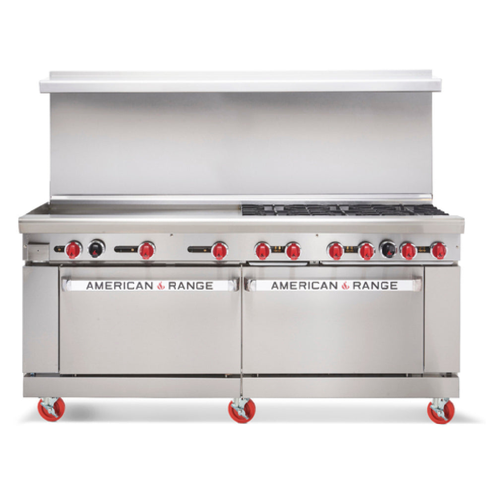 American Range AR-36G-6B-NN_LP - Restaurant Range, Gas, 72"
