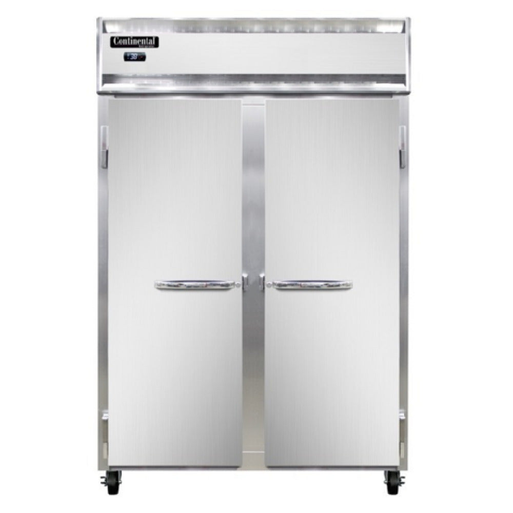 Continental Refrigerator 2RNSSPT-SD-GD Refrigerator 50 Cu. Ft. Capacity Pass-thru