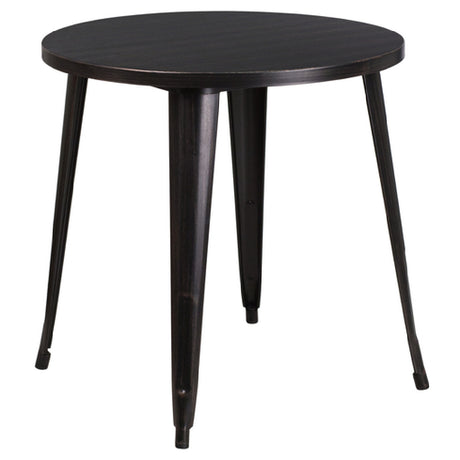 Flash Furniture CH-51090-29-BQ-GG Table 30" Dia. X 29-1/2"H Dining Height