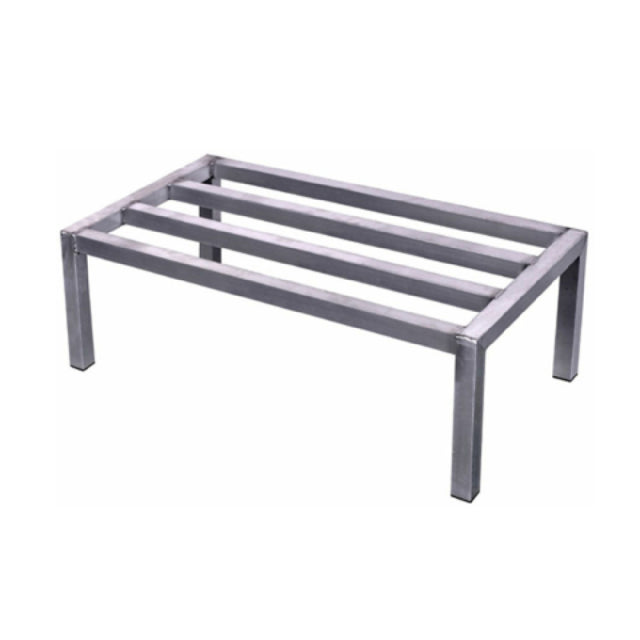 Hubert 26454 - Kratos® CenPro Aluminum Dunnage Rack, 3,000 Lb. Weight Capacity, 36"W X 18"D X 12"H