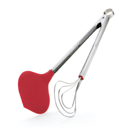 Browne Foodservice 74717405 CUISIPRO Fish Tongs 14.5"/37cm Red 14.75" L X 5.5" W X 0.87" H