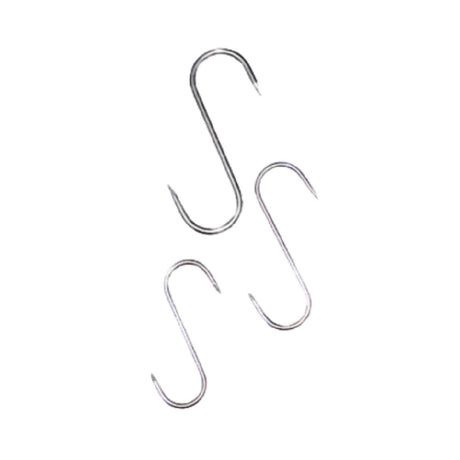 Omcan 10496 (10496) "S" Hook 120mm X 5mm (4-1/2" X 3/16") Stainless Steel