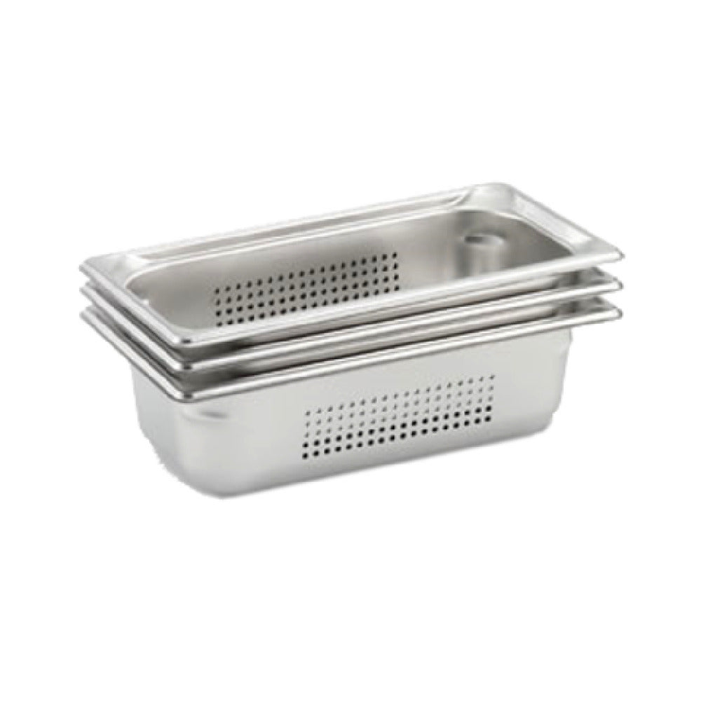 Vollrath 90313 Super Pan 3® 1/3 GN Food Pan Perforated 1-1/2" Deep (40mm)