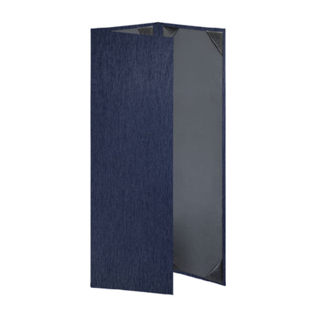 Risch STERLING-3V 4.25X14 Sterling Hardback Shimmer Metallic Menu Cover (specify Color)