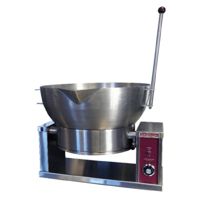 Crown Steam ECTRS-16_208/60/3 Tilting Skillet Electric Countertop