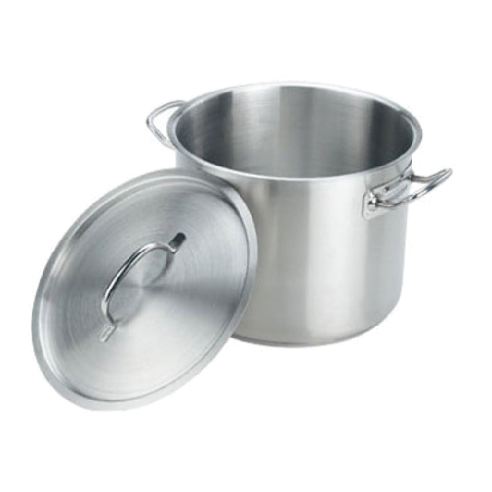 Crestware SSPOT20 Stock Pot & Cover 20 Qt. Induction Ready