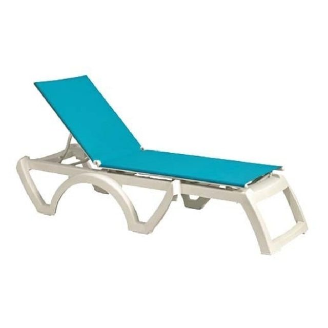 Grosfillex US876241 Jamaica Beach Chaise Stackable Without Arms