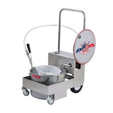 MirOil USA BD505-63460 Oil Filter Machine/Discard Trolley 1 Way Pump For Fryers With Drain Valves