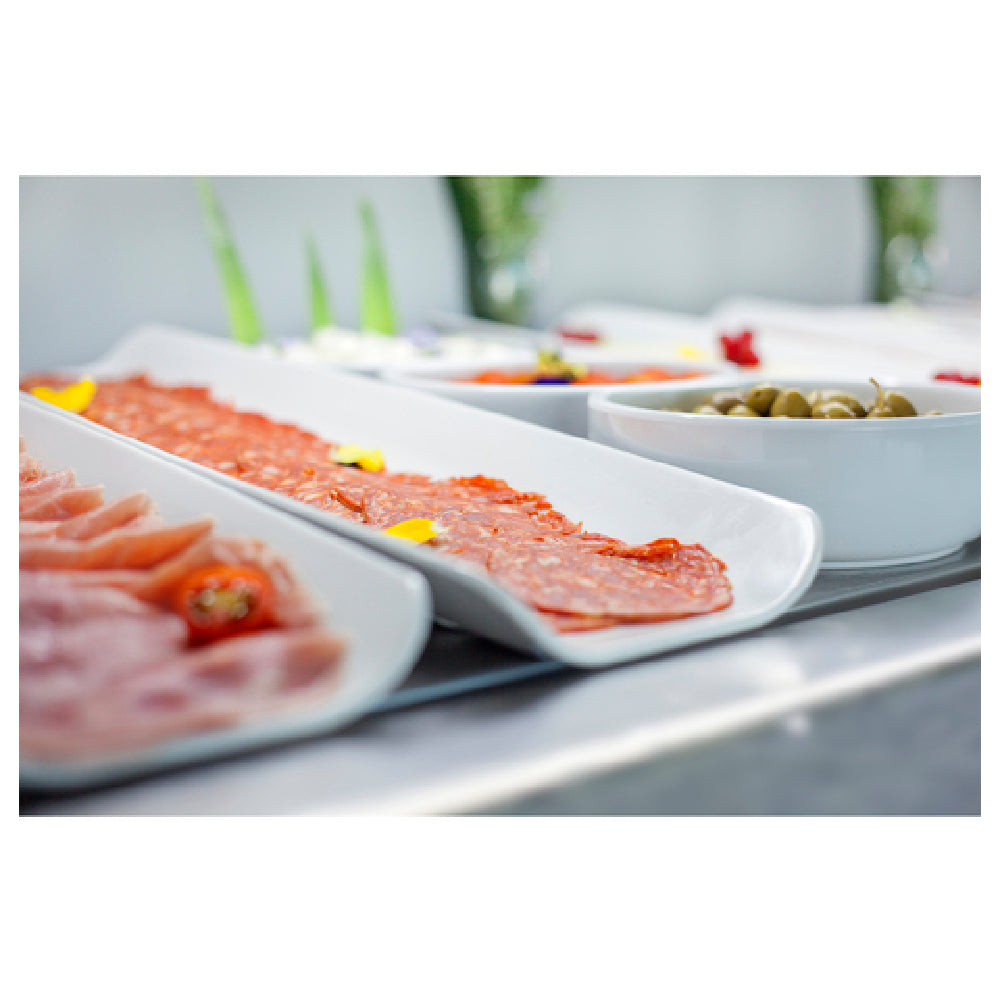 Bauscher Hepp T2460 - Gastro/Serving Tray, GN 2/4 Size, 20-3/4"L X 6-1/2"W X 1-1/2"H