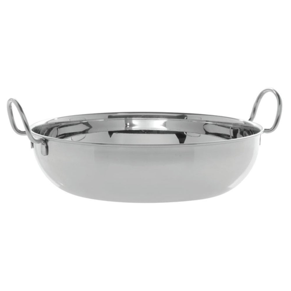 Hubert 48885 - Balti Pan, 8-1/2" Dia. X 2-1/2"H, Round