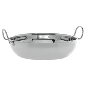 Hubert 48885 - Balti Pan, 8-1/2" Dia. X 2-1/2"H, Round