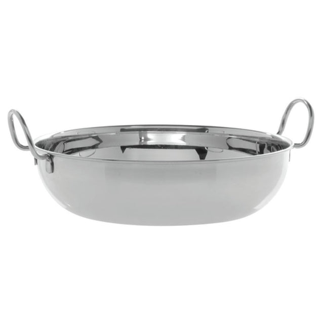Hubert 48885 - Balti Pan, 8-1/2" Dia. X 2-1/2"H, Round