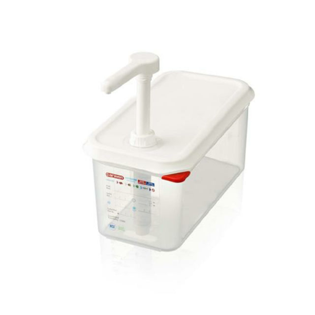 Carlisle 01358 Araven Sauce Dispenser 4.3 L/4.5qt Capacity 1/4GN Size