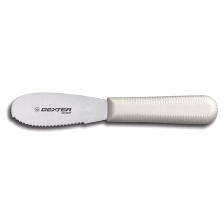 Dexter Russell SG173SCB-PCP SofGrip™ (24403B) Sandwich Spreader 3-1/2" Scalloped Edge