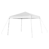 Flash Furniture JJ-GZ88-WH-GG Pop-up Canopy Tent 8' X 8' Carry Bag