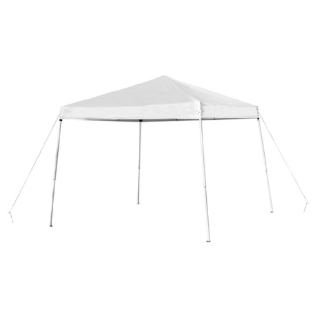 Flash Furniture JJ-GZ88-WH-GG Pop-up Canopy Tent 8' X 8' Carry Bag