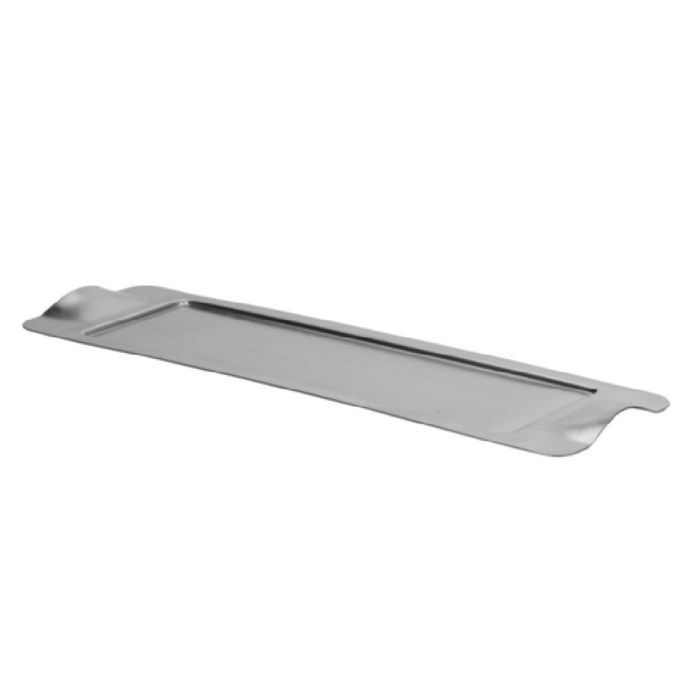 Service Ideas SB-41 Service Ideas Mod18 Serving Tray Rectangular Brushed Stainless
