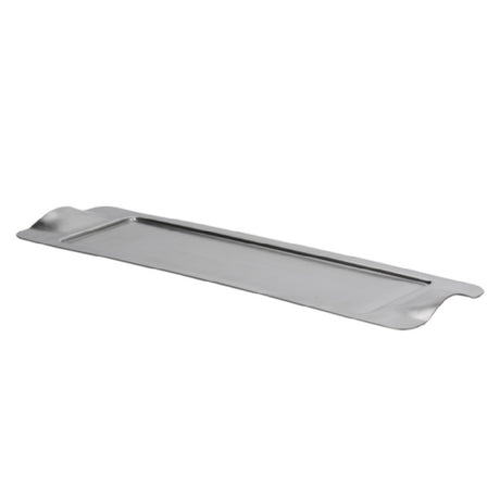 Service Ideas SB-41 Service Ideas Mod18 Serving Tray Rectangular Brushed Stainless