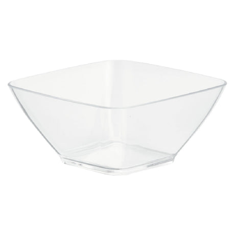 Vollrath V928001 Small Square Acrylic Bowl Clear. 0.63 QT. 5 3⁄4" L X 5 3⁄4" W X 2 3⁄4" H