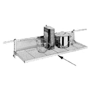 SPG AC1236CP - Amco Cantilever Shelving, Wire, 12" Wide