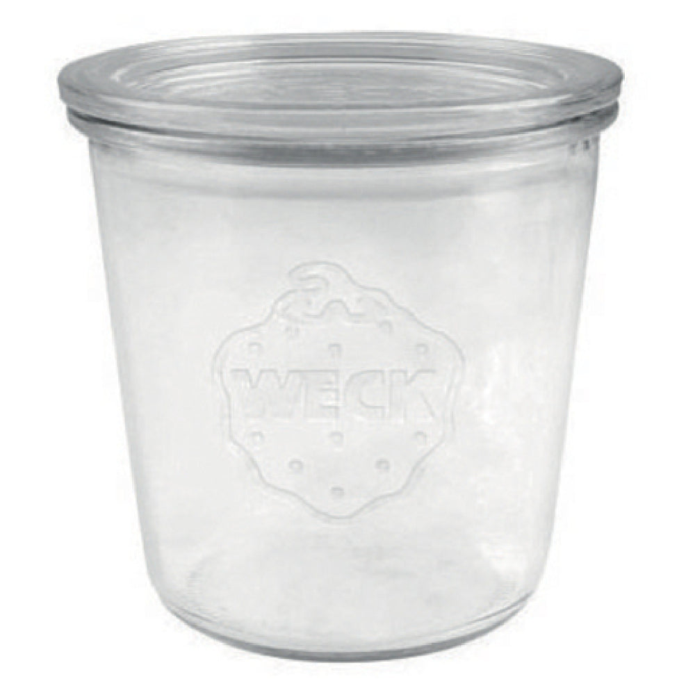 Paderno 41589-58 Glass Jar 19.6 Oz. 4-3/8" Dia. X 4-3/8"H