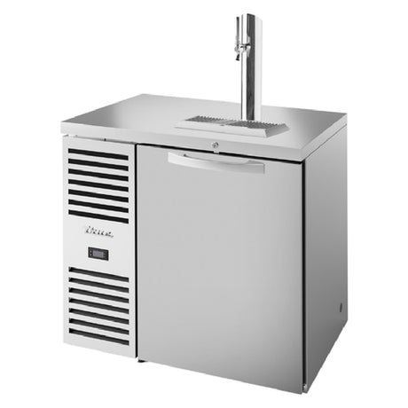 True Refrigeration TDR36-RISZ1-L-S-S-1 Refrigerated Draft Bar Cooler One-section